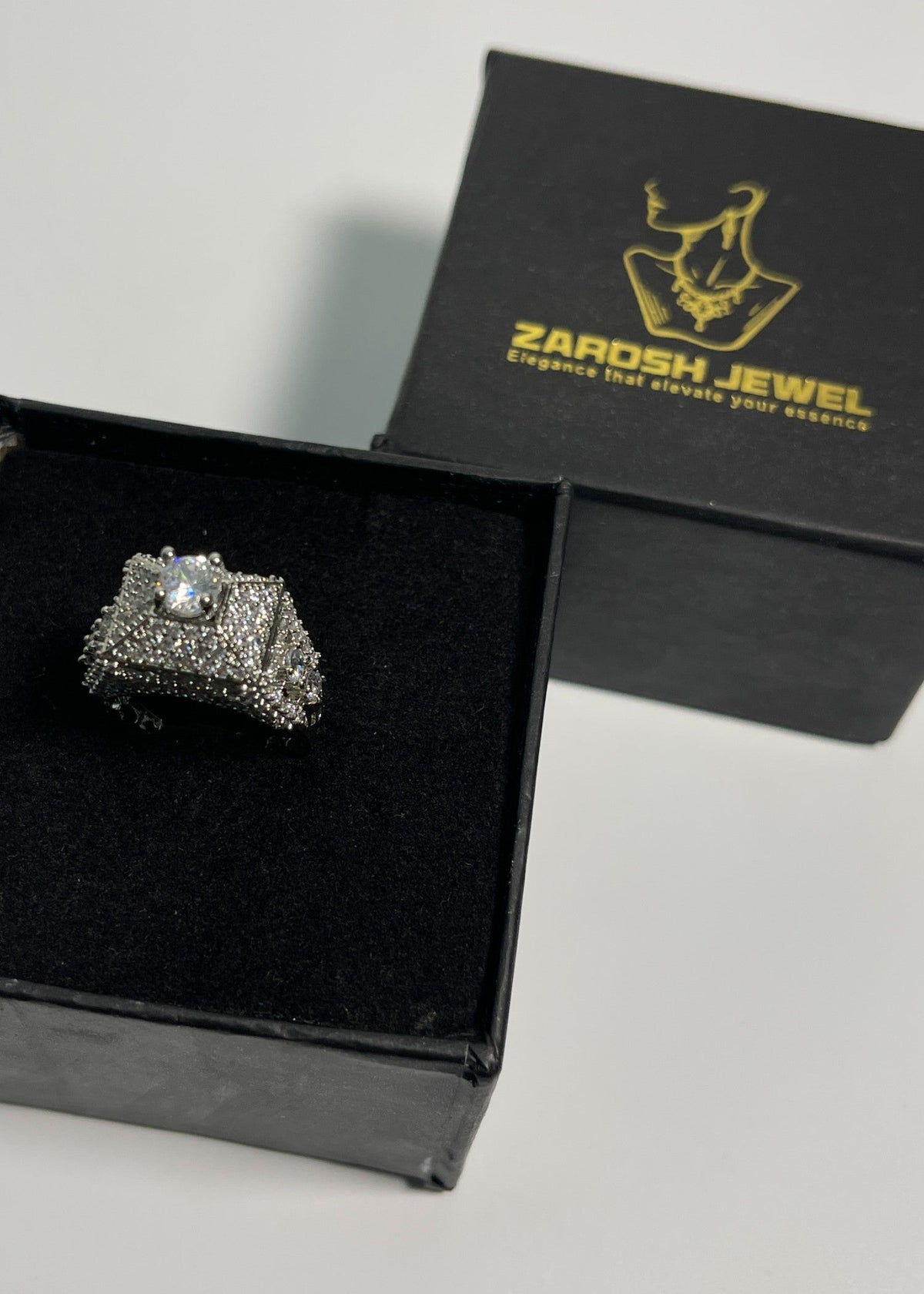 Shop the Parisa Adjustable Ring from Zarosh Jewel