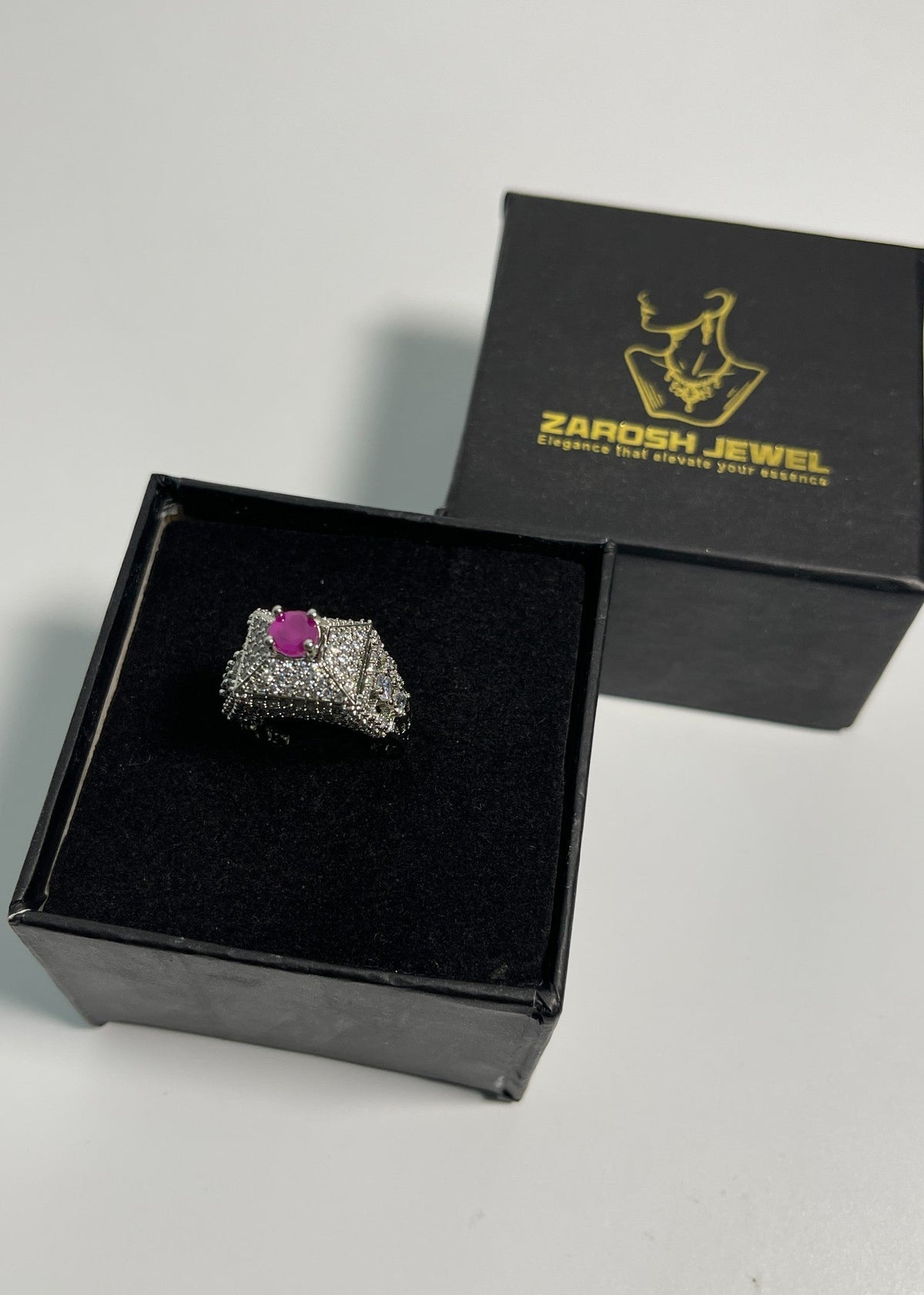 Shop the Parisa Adjustable Ring from Zarosh Jewel