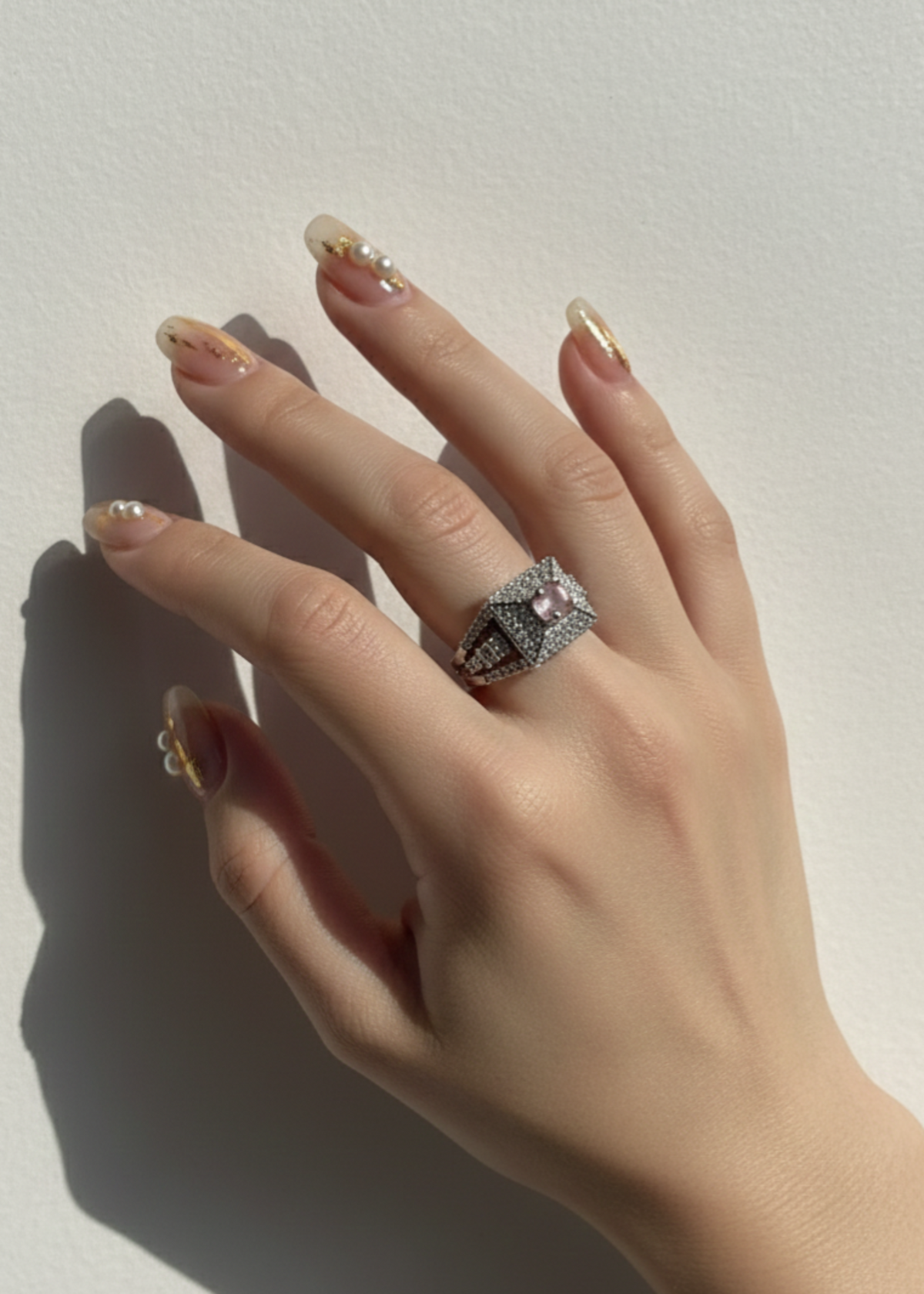 Shop the Parisa Adjustable Ring from Zarosh Jewel