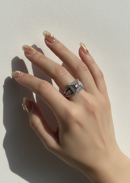 Shop the Parisa Adjustable Ring from Zarosh Jewel