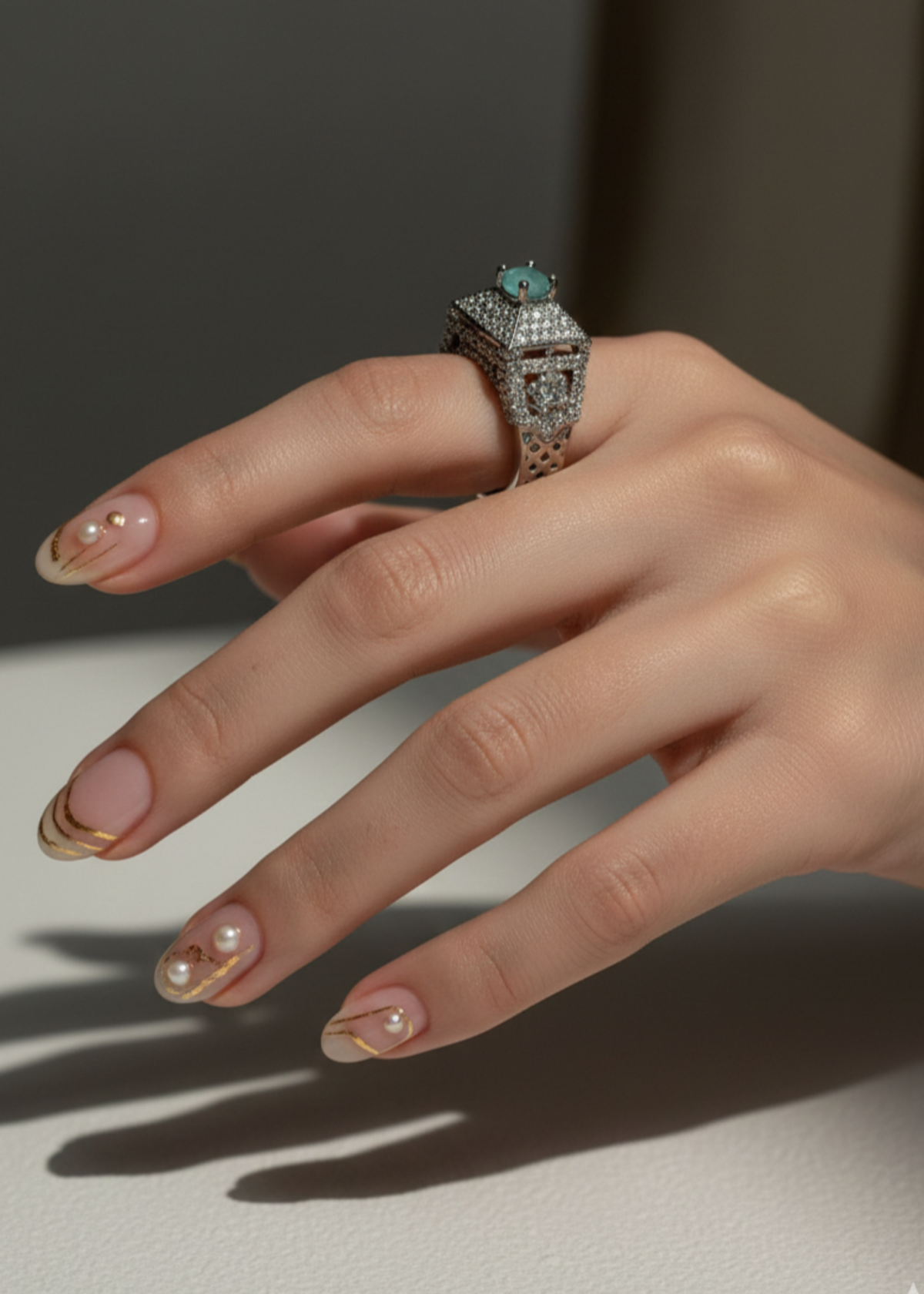 Shop the Parisa Adjustable Ring from Zarosh Jewel
