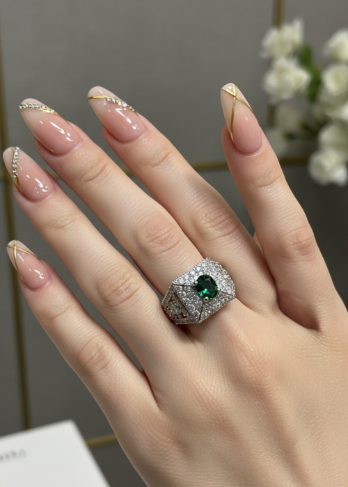Shop the Parisa Adjustable Ring from Zarosh Jewel