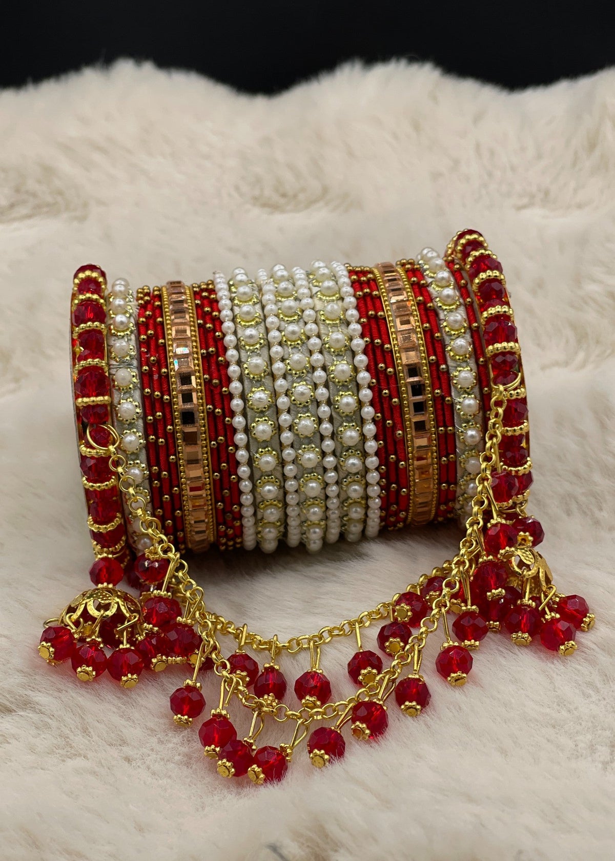Shop the Parisa Bangle Set from Zarosh Jewel