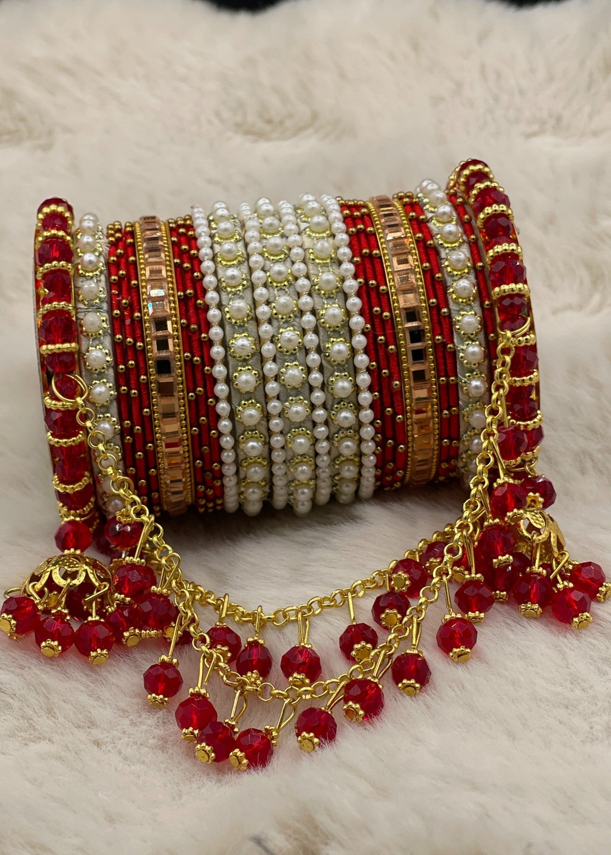 Shop the Parisa Bangle Set from Zarosh Jewel