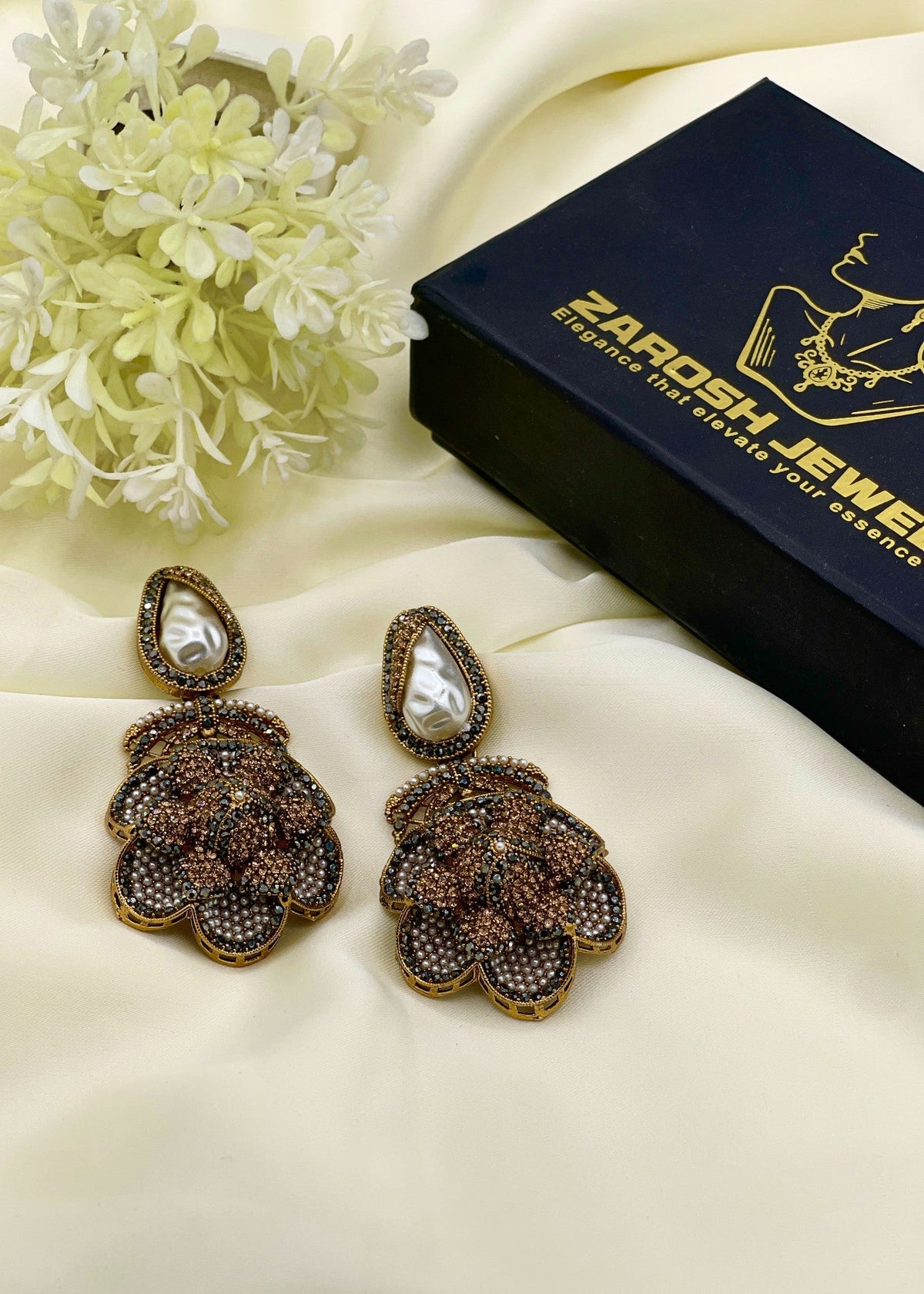 Shop the Parisha Earrings from Zarosh Jewel