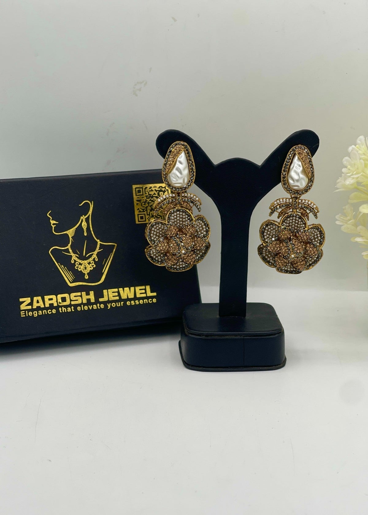 Shop the Parisha Earrings from Zarosh Jewel