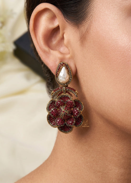 Shop the Parisha Earrings from Zarosh Jewel