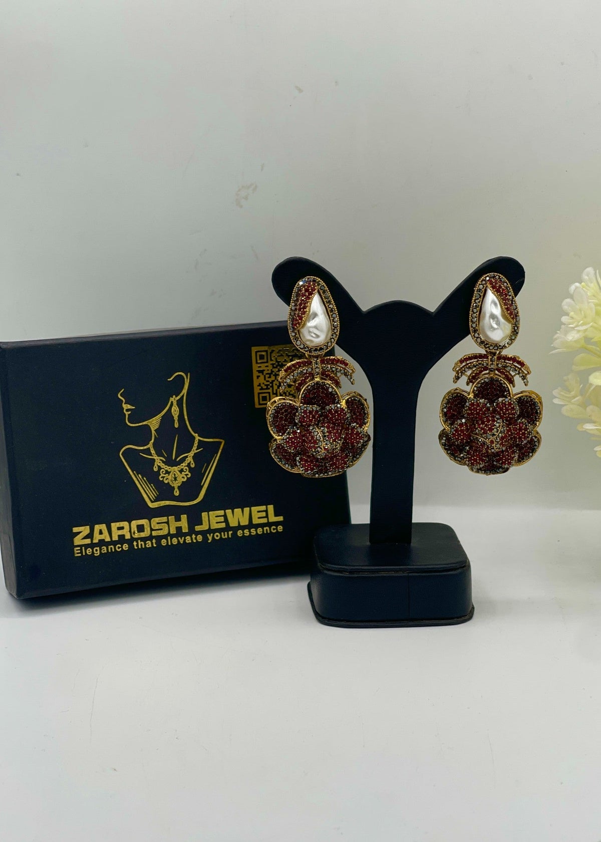 Shop the Parisha Earrings from Zarosh Jewel
