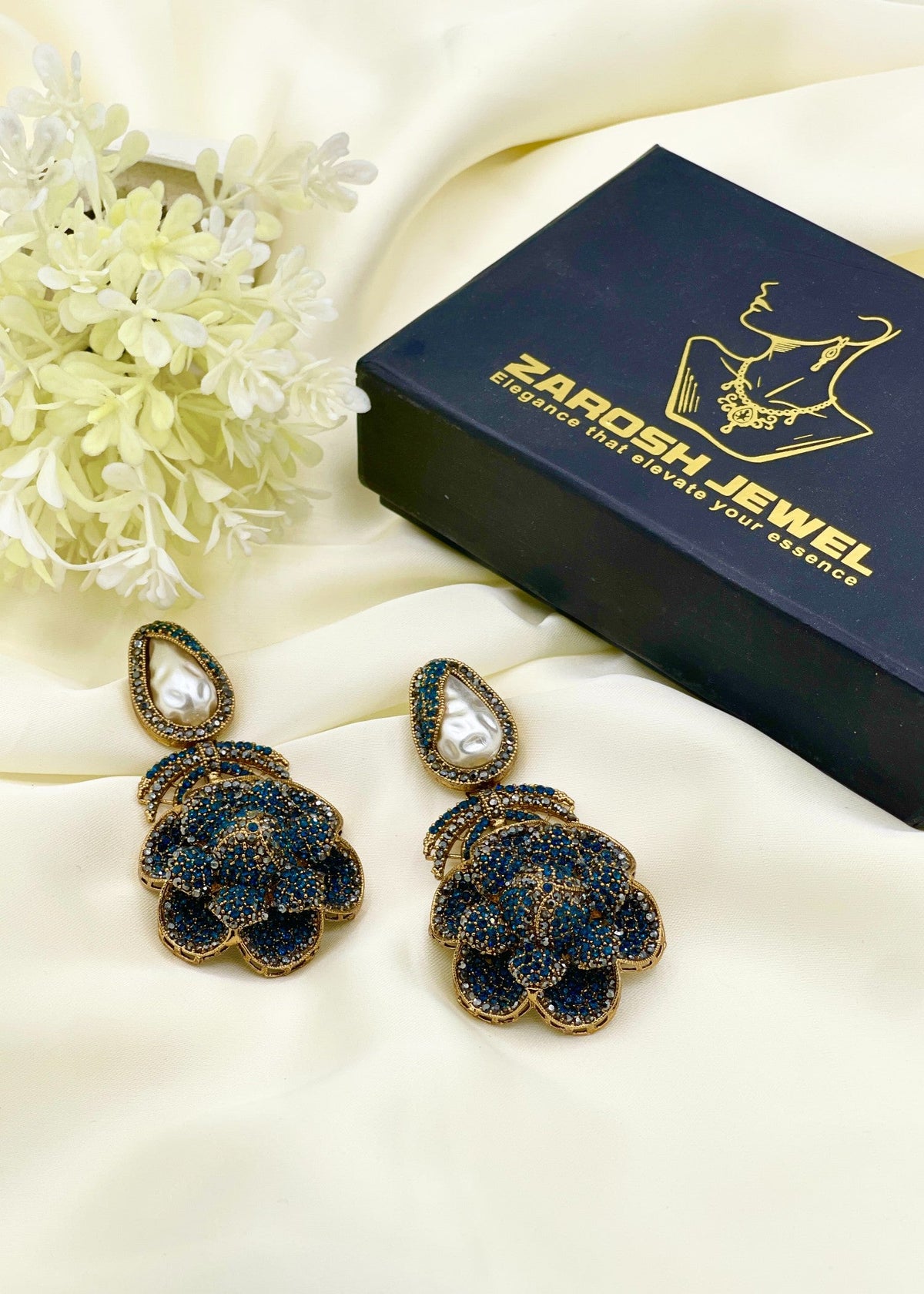 Shop the Parisha Earrings from Zarosh Jewel