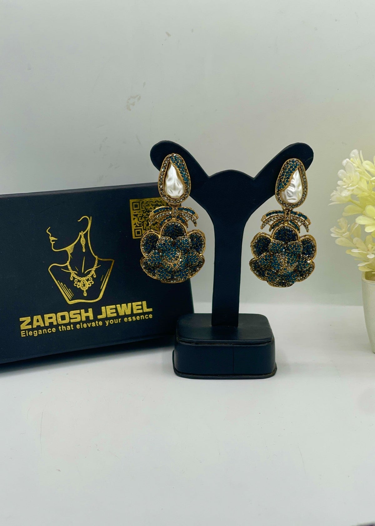 Shop the Parisha Earrings from Zarosh Jewel