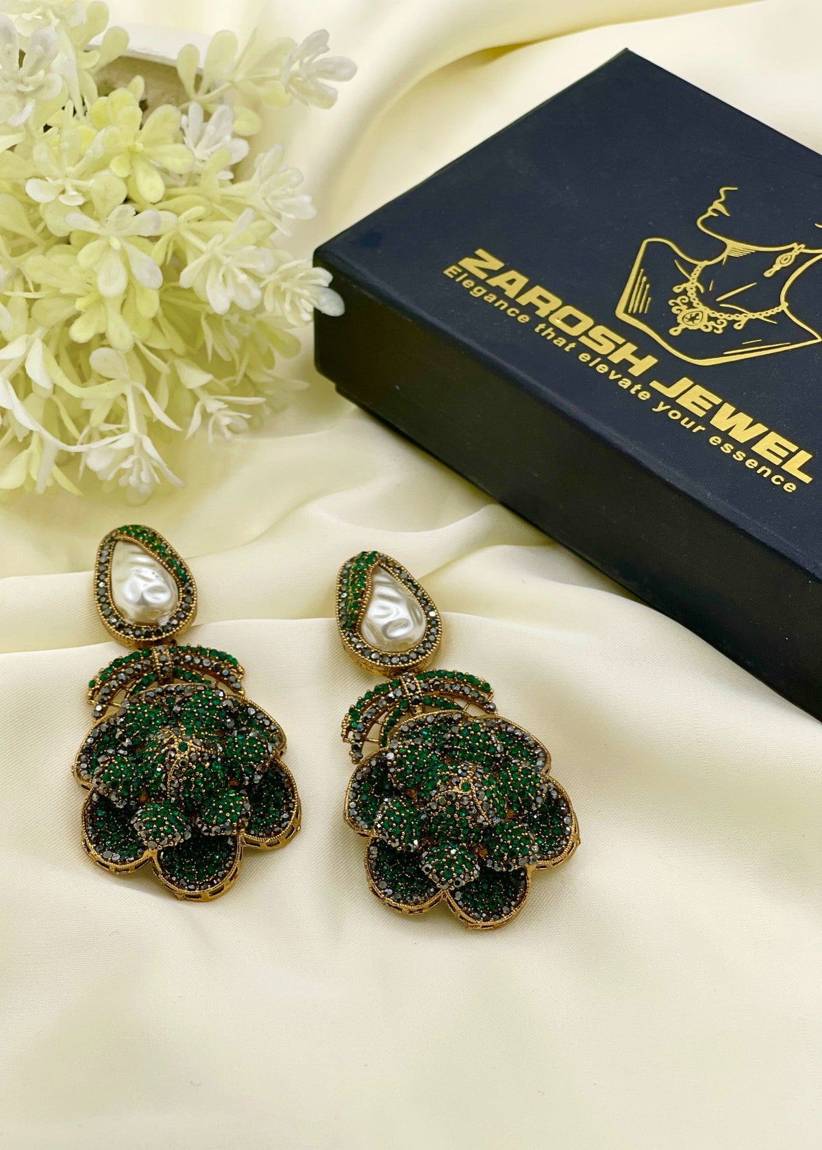 Shop the Parisha Earrings from Zarosh Jewel