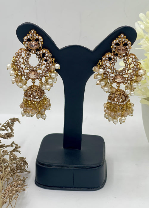 Shop the Qamar Jhumkay from Zarosh Jewel