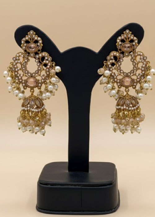 Shop the Qamar Jhumkay from Zarosh Jewel
