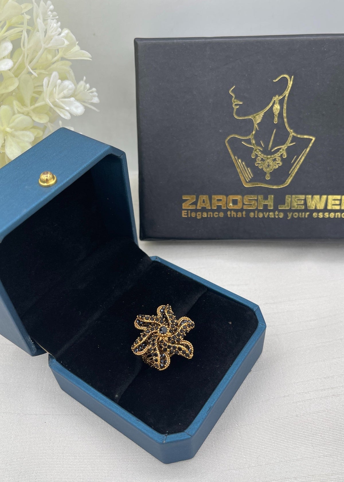 Shop the Qudsia Elegent Ring from Zarosh Jewel
