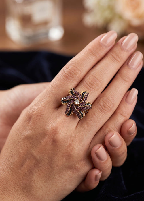 Shop the Qudsia Elegent Ring from Zarosh Jewel