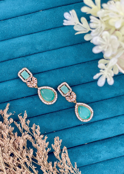 Shop the Radiant Grace Drop Earrings from Zarosh Jewel