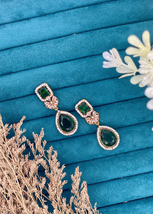 Shop the Radiant Grace Drop Earrings from Zarosh Jewel
