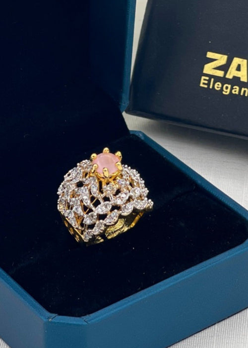 Shop the Rafa Gold Plated Ring from Zarosh Jewel