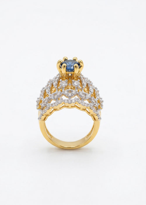 Shop the Rafa Gold Plated Ring from Zarosh Jewel