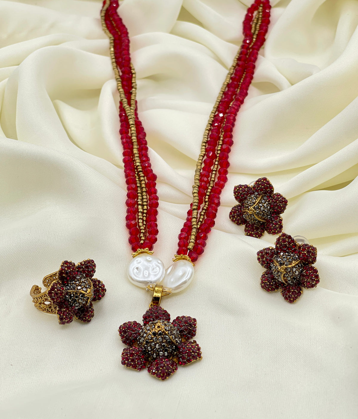 Shop the Rafeea Heritage Malla from Zarosh Jewel