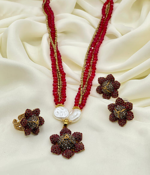 Shop the Rafeea Heritage Malla from Zarosh Jewel