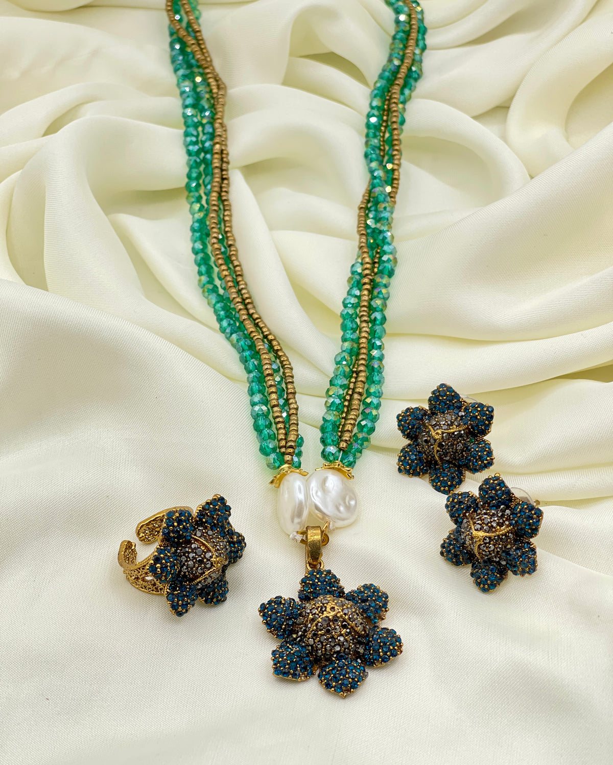 Shop the Rafeea Heritage Malla from Zarosh Jewel