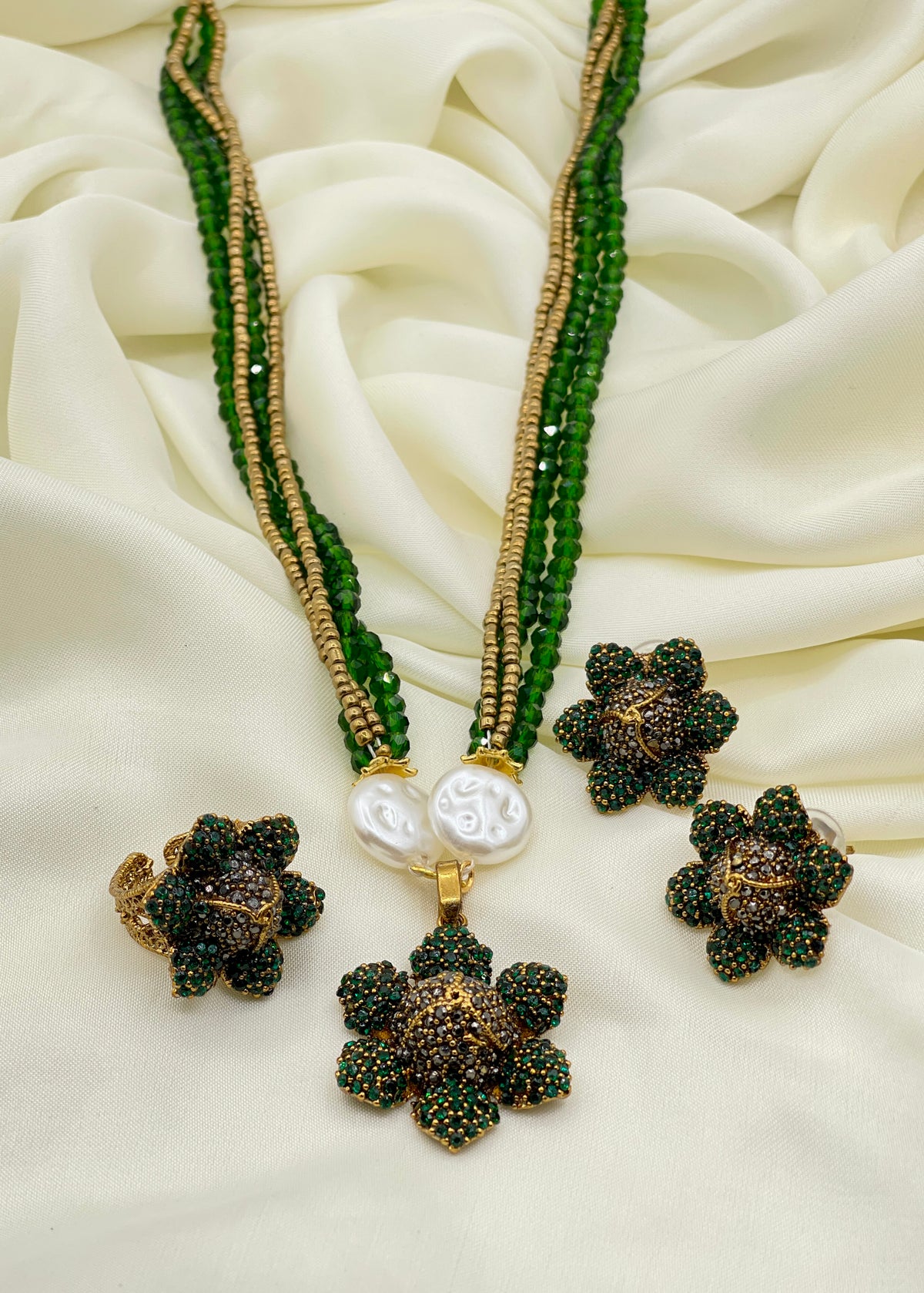 Shop the Rafeea Heritage Malla from Zarosh Jewel