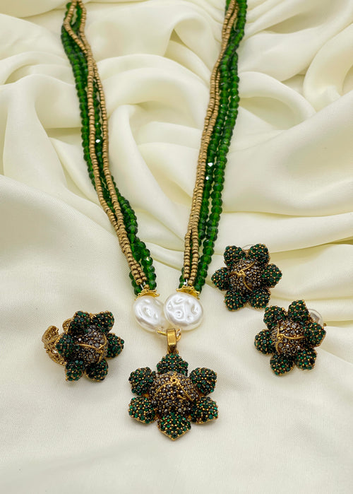 Shop the Rafeea Heritage Malla from Zarosh Jewel