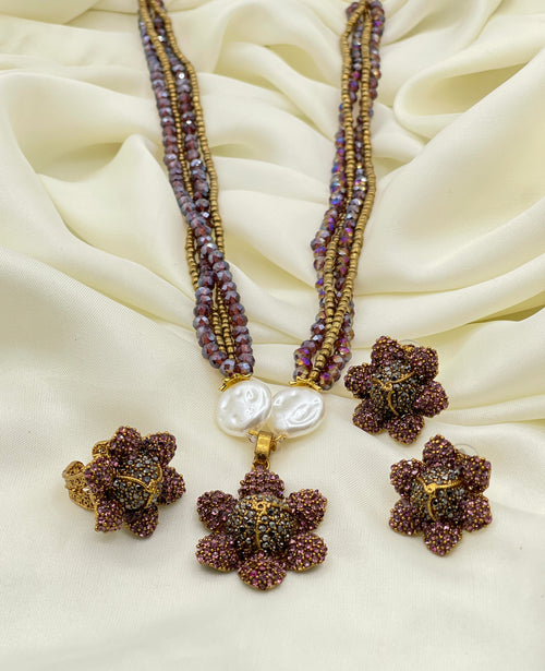 Shop the Rafeea Heritage Malla from Zarosh Jewel