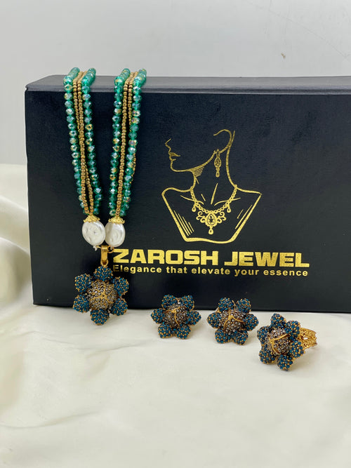 Shop the Rafeea Heritage Malla from Zarosh Jewel