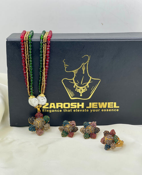 Shop the Rafeea Heritage Malla from Zarosh Jewel