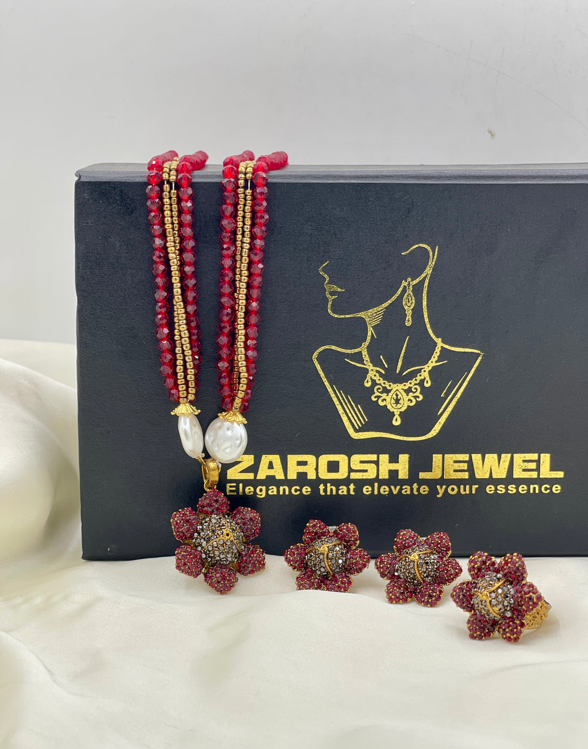 Shop the Rafeea Heritage Malla from Zarosh Jewel