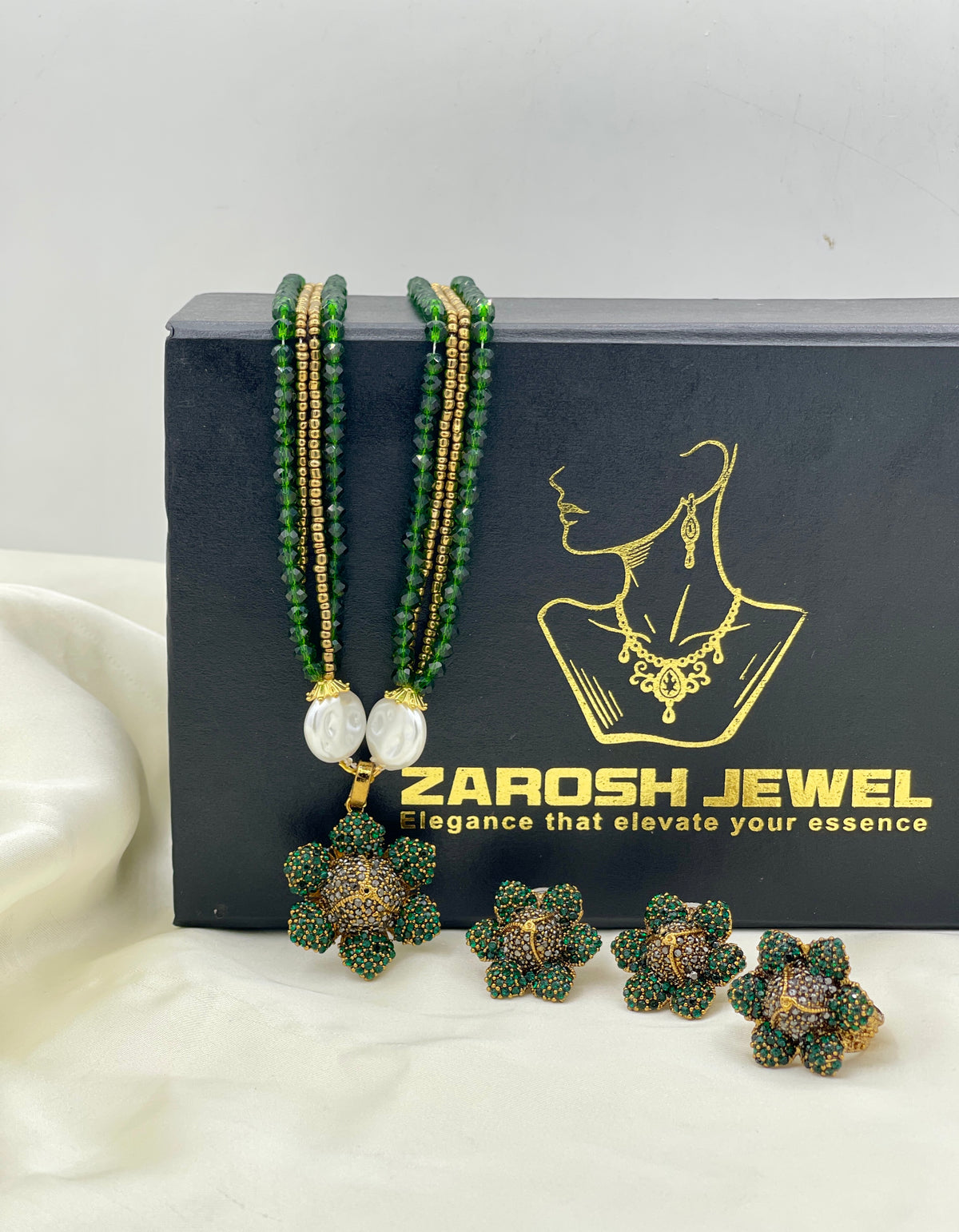 Shop the Rafeea Heritage Malla from Zarosh Jewel