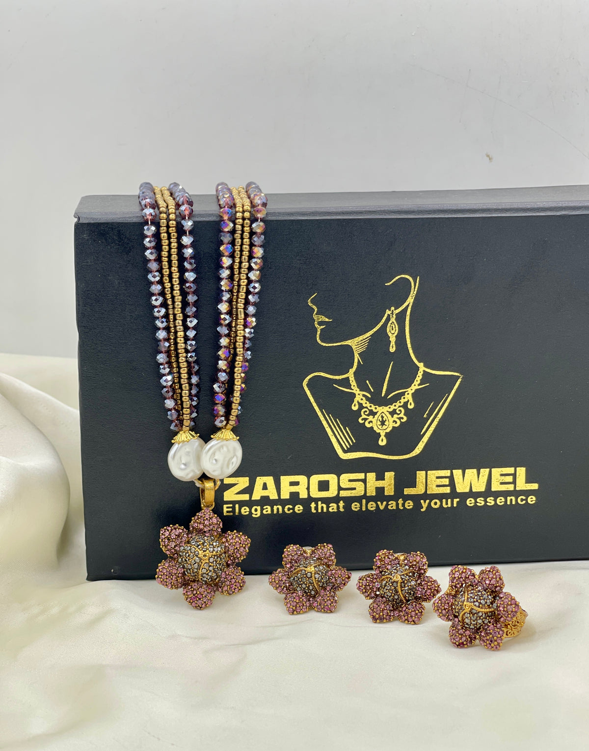 Shop the Rafeea Heritage Malla from Zarosh Jewel