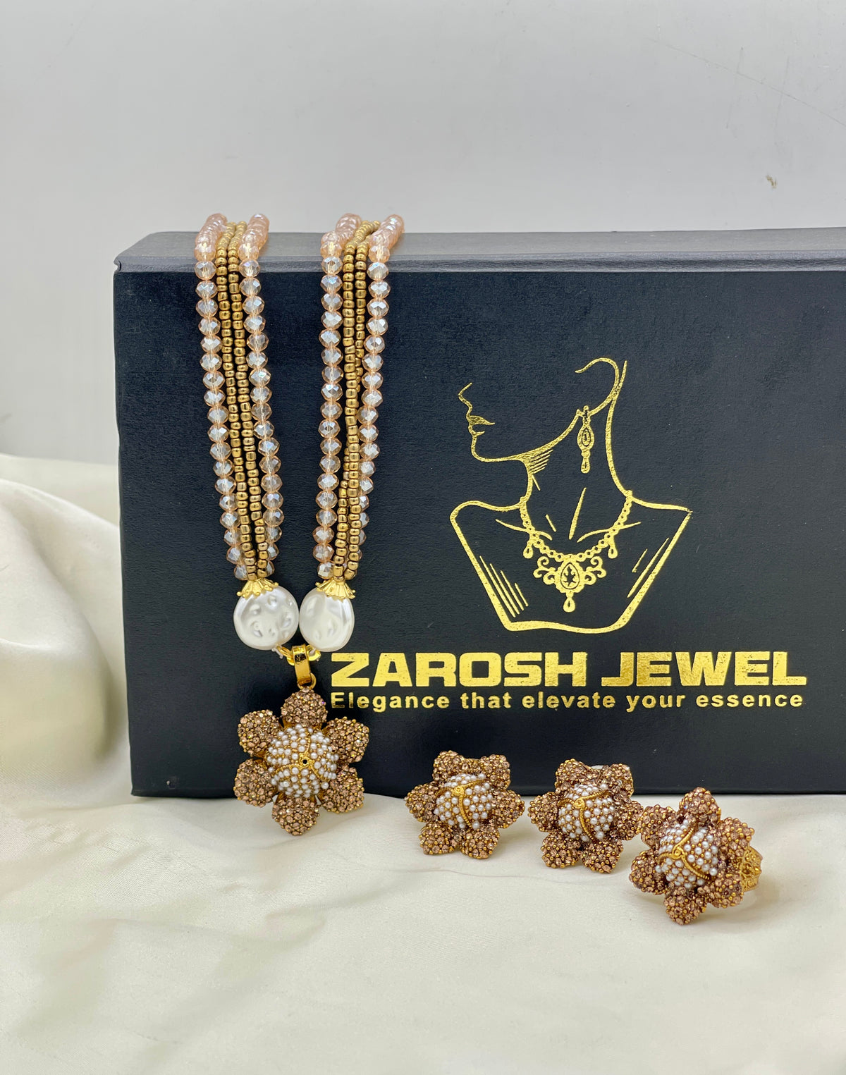Shop the Rafeea Heritage Malla from Zarosh Jewel