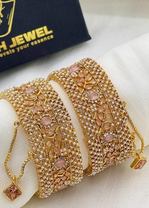 Shop the Rafiya Openable Bangle Set from Zarosh Jewel
