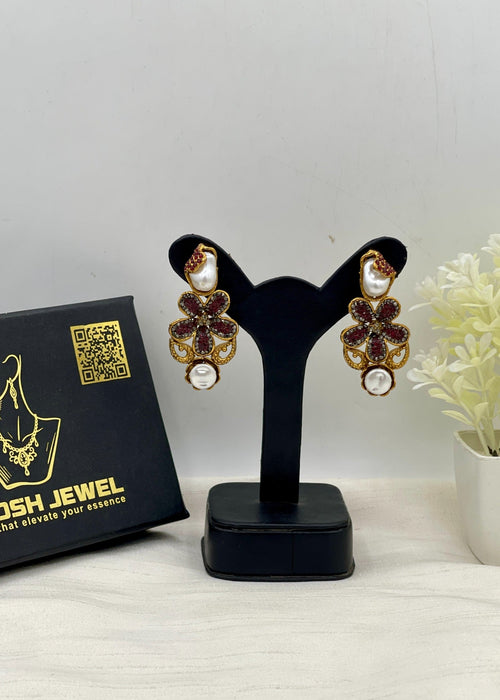Shop the Raneem Traditional Earring from Zarosh Jewel