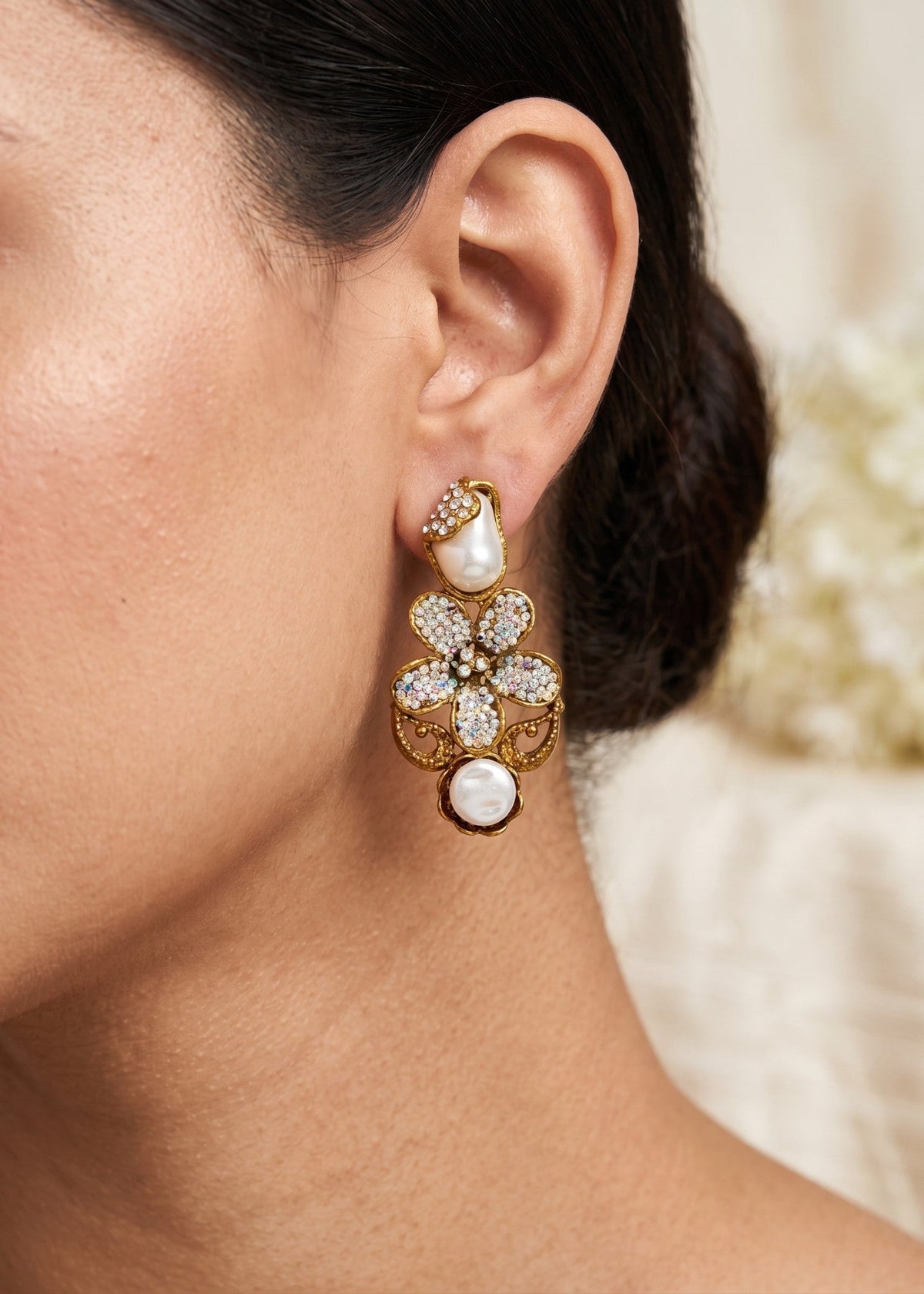 Shop the Raneem Traditional Earring from Zarosh Jewel