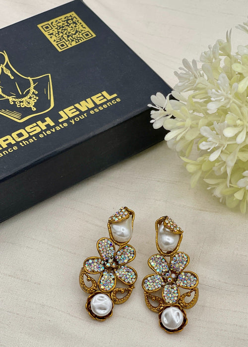 Shop the Raneem Traditional Earring from Zarosh Jewel