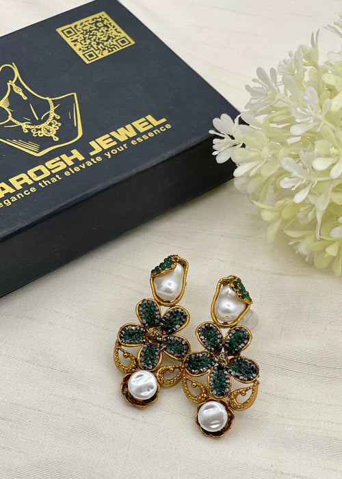 Shop the Raneem Traditional Earring from Zarosh Jewel