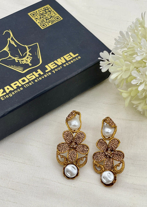 Shop the Raneem Traditional Earring from Zarosh Jewel