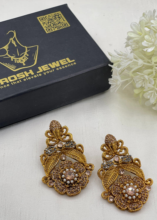 Shop the Raniah Antique Earring from Zarosh Jewel