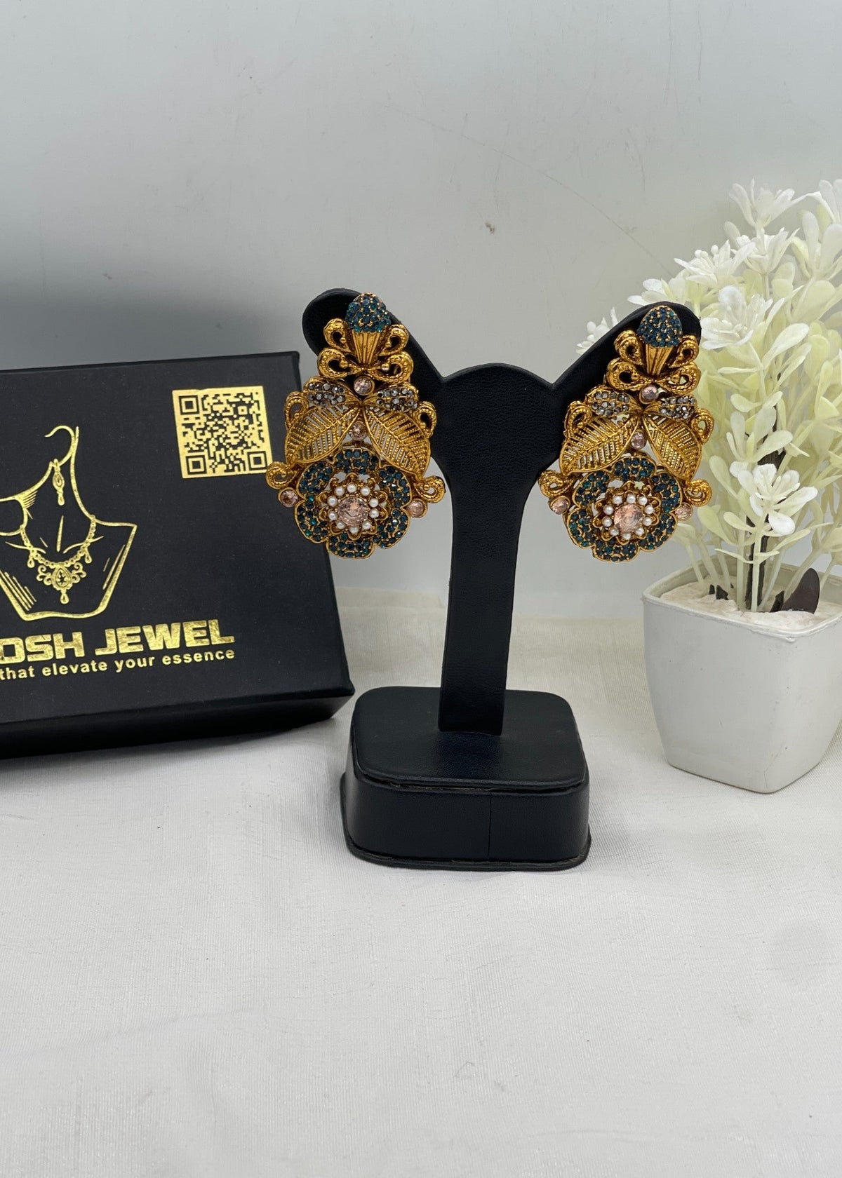 Shop the Raniah Antique Earring from Zarosh Jewel