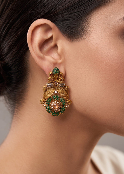 Shop the Raniah Antique Earring from Zarosh Jewel
