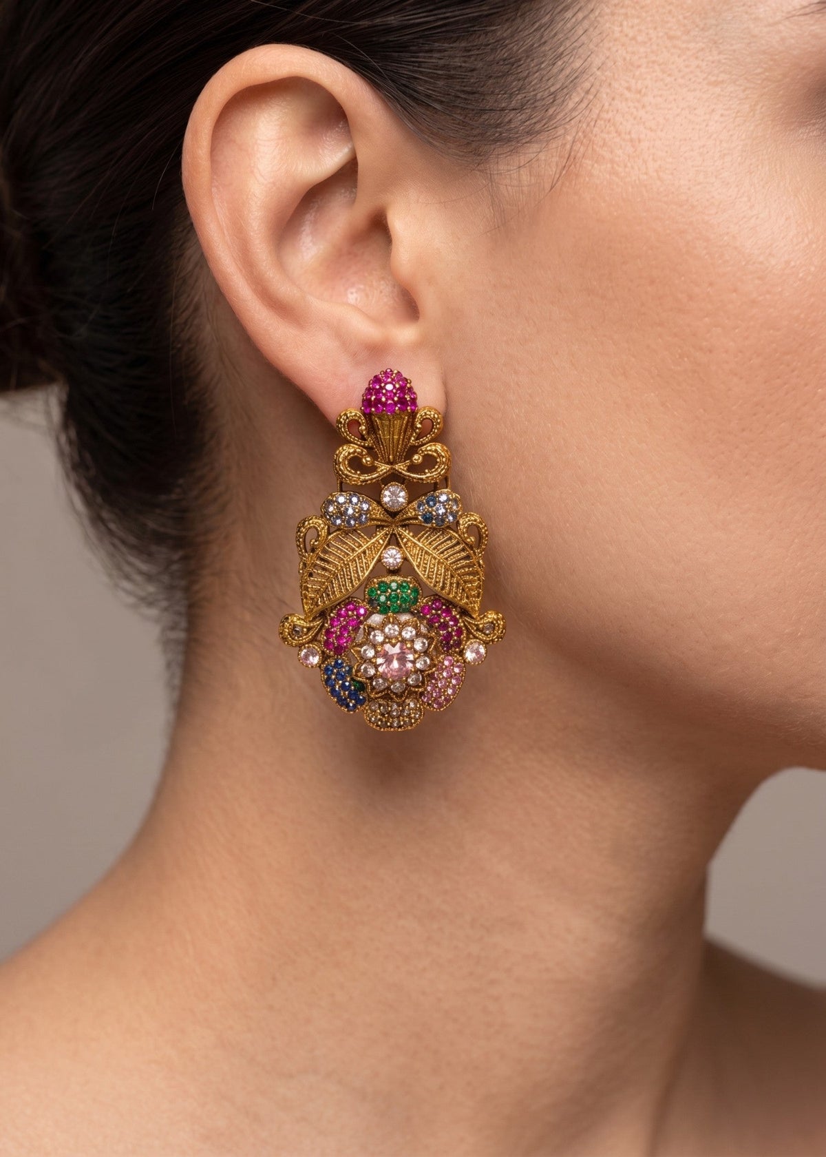 Shop the Raniah Antique Earring from Zarosh Jewel