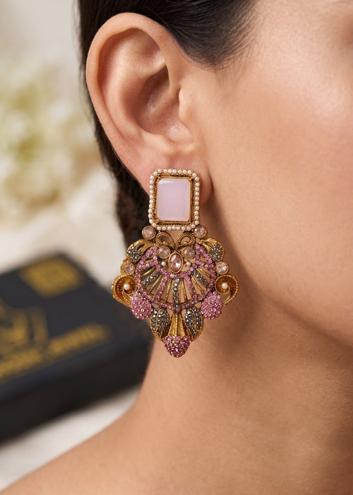 Shop the Rashida Traditional Earring from Zarosh Jewel