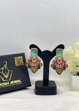 Shop the Rashida Traditional Earring from Zarosh Jewel