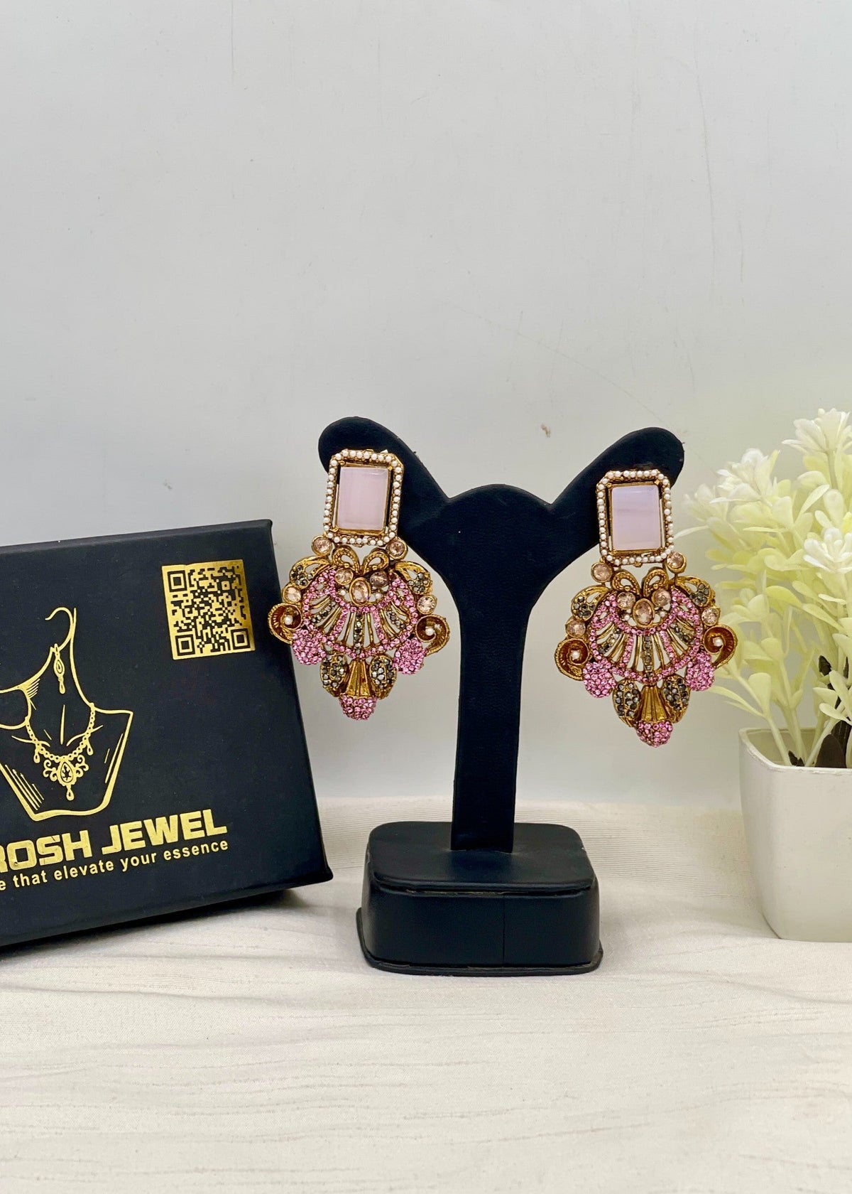 Shop the Rashida Traditional Earring from Zarosh Jewel