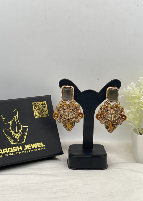 Shop the Rashida Traditional Earring from Zarosh Jewel