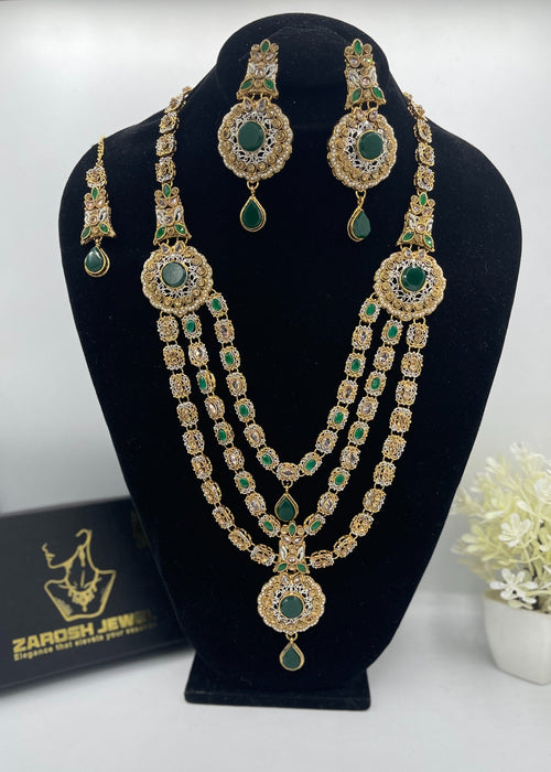 Razia Mystic Necklace Set by Zarosh Jewel